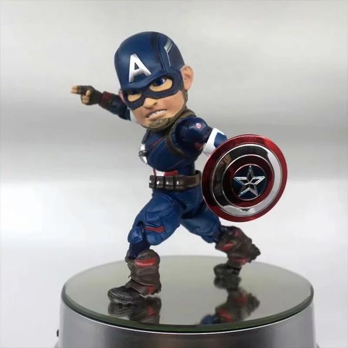 美国队长 复仇者先锋 egg 可动 captain 美队 盾牌 盒装手办