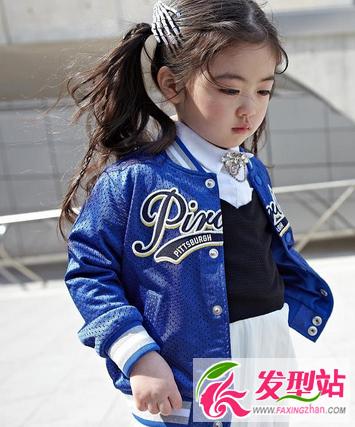 新发型时装周萌娃当道韩国小女孩发型图片大全