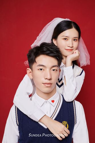 网红结婚小红照