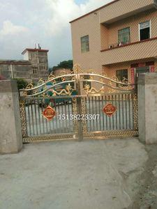 大门别墅对开门农村不锈钢