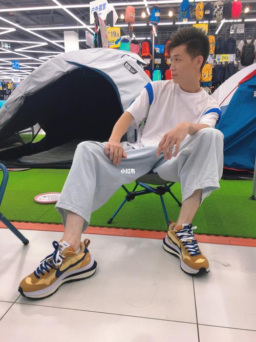 华夫三代_华夫_鞋控_情侣鞋_卡其色_鞋控的日常_潮流