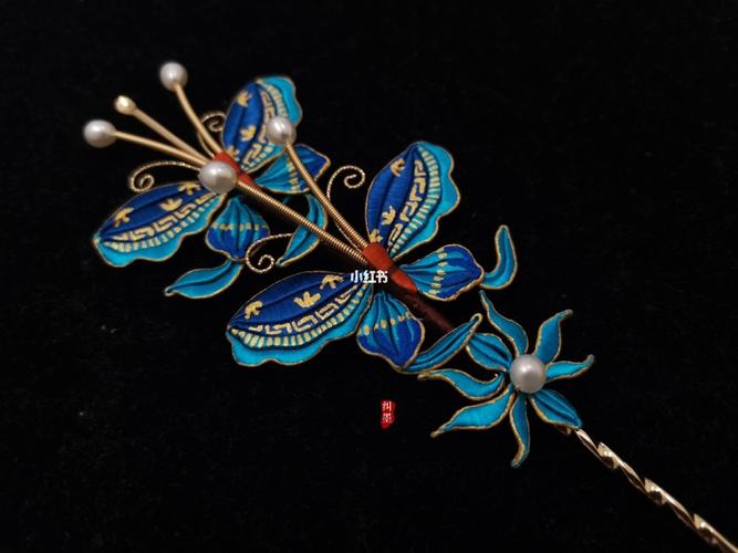 缠花 故宫复原款②蝴蝶簪_缠花_故宫_故宫博物院_兴趣