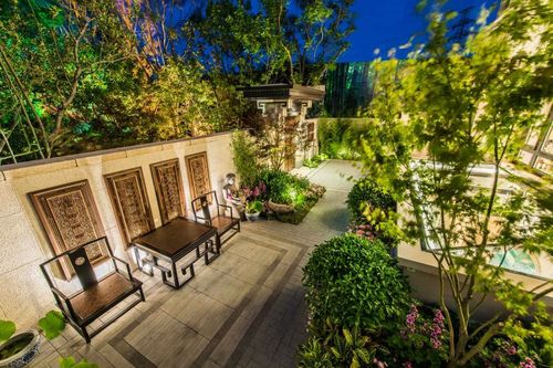 14个自建房别墅花园景观设计装修效果图实景图参考案例