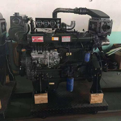 船用两缸2110c柴油机配套挂浆机 船用2105双缸柴油机皮带轮动力