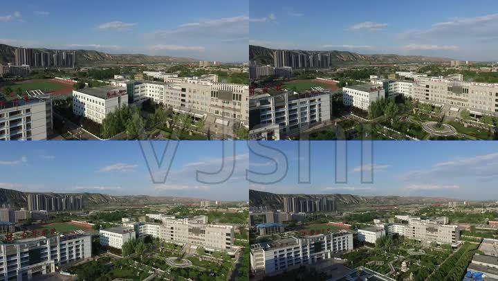 甘肃医学院航拍