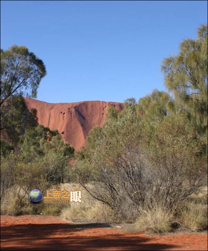 澳大利亚高清卫星地图|遥感影像-艾尔斯巨石(ayers