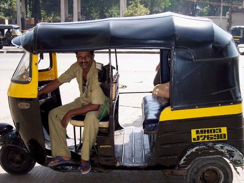 the only choice you have at this stage is to stop the rickshaw