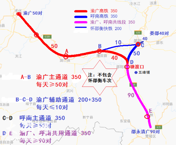 我们强烈建议怀永高铁采用经过邵西南洞口-武岗-新宁至永州顺直线路