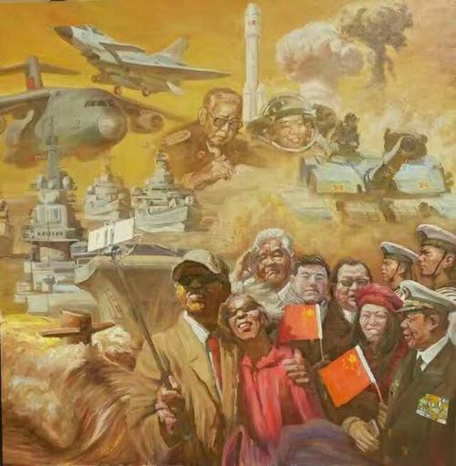 获奖作品《祖国万岁》,讴歌伟大祖国军事现代化取得翻天覆地的变化!