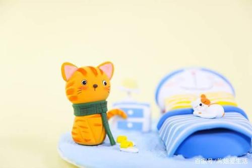 可爱小橘猫粘土教程图解