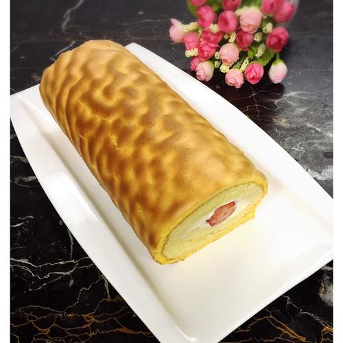 oule做的虎皮蛋糕卷----金盘操作即可