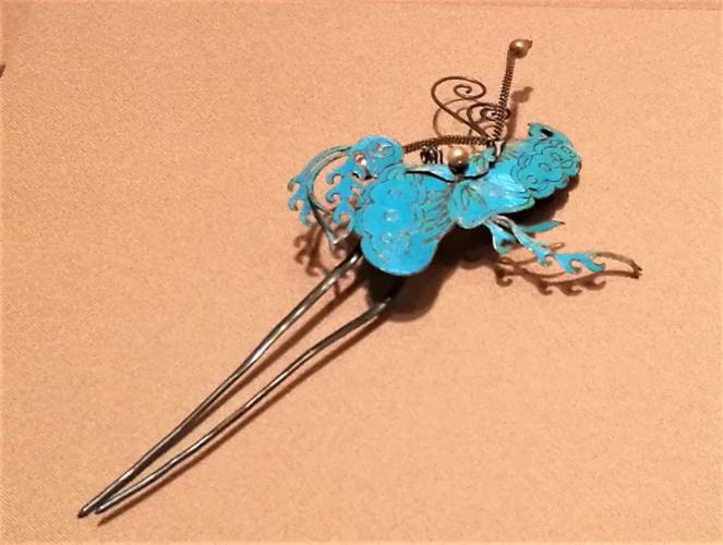 清,点翠头簪 摄影/杨素明