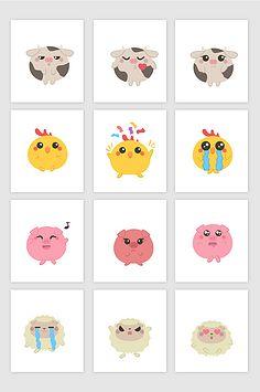 卡通可爱小鸡表情包