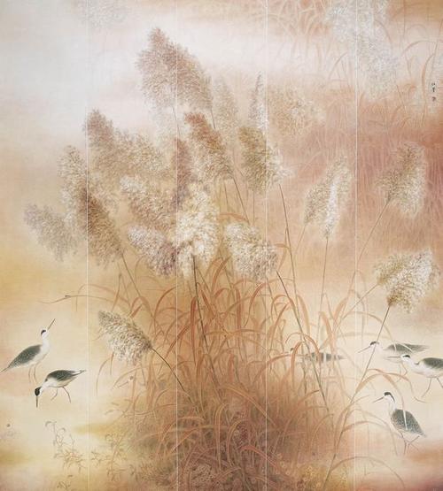 【转载】【国画】名家画笔下的《蒹葭苍苍,白露为霜》 - 九流居宗作的