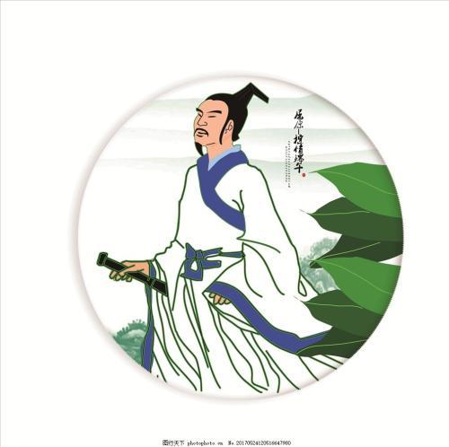 简笔画屈原怎么画