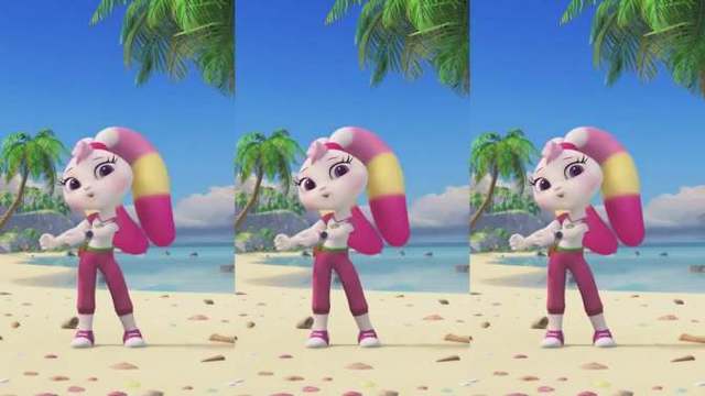 宇宙护卫队:彩虹跳舞真好看呀,跳舞时风暴变得这么调皮太搞笑了