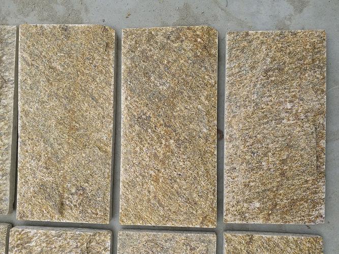 原产地厂家供应 虎皮黄外墙文化石 虎皮黄蘑菇石 黄色蘑菇石