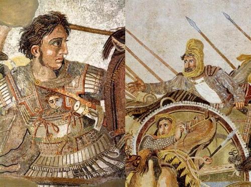 亚历山大大帝的马其顿帝国.图/wikipedia