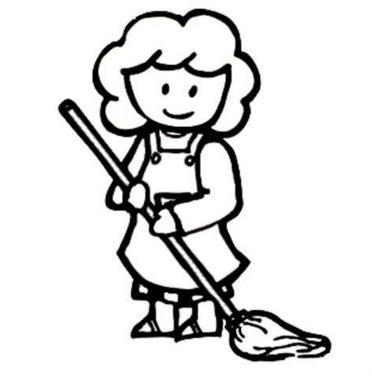 勤劳的劳动节简笔画图片_勤劳的劳动节儿童绘画图集 妈妈简笔画