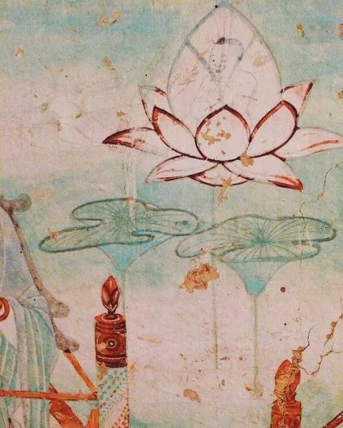 敦煌壁画不仅如此,莲还与佛教医学有着密切关系.
