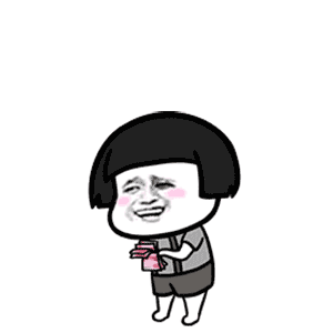 金馆长蘑菇头抿手指数钱gif - 表情包在线制作