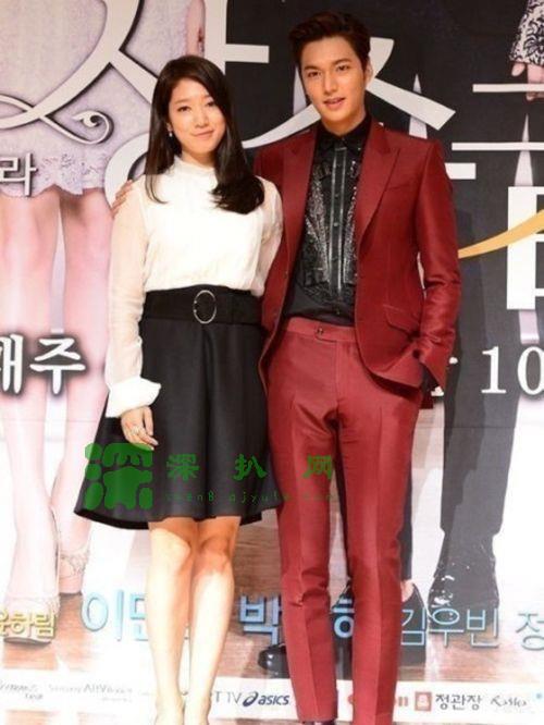 李敏镐朴信惠花絮照幕后照情侣照 李敏镐向朴信惠道歉