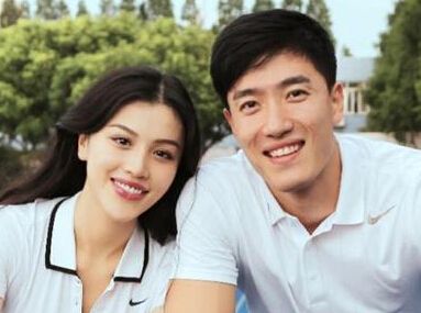 刘翔结婚 微博公布娇妻演员葛天照片