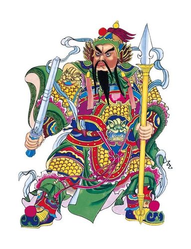 门神贴对了,奶奶给了我两倍的压岁钱