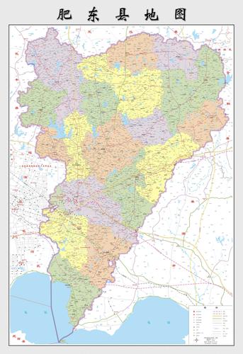 肥东县地图