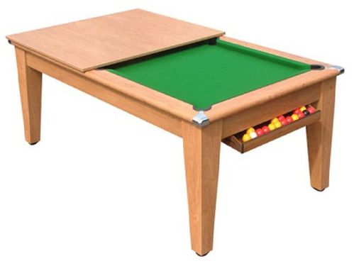 combination pool table dining room table