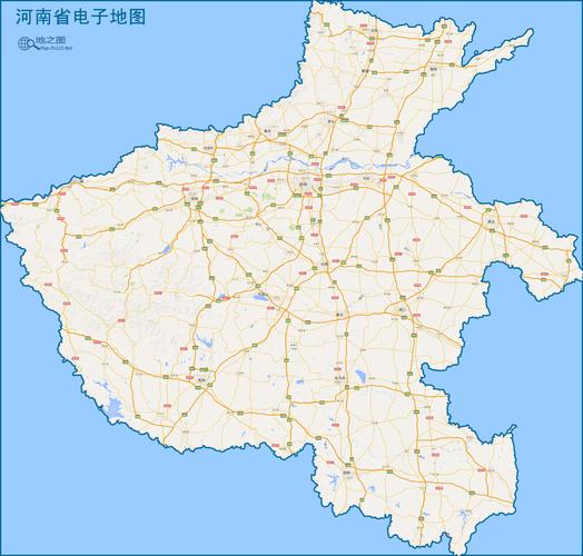 河南地图(电子地图)