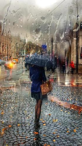 有孤单相伴深夜听雨从孤单中走向辉煌一个人慢慢成长一个人经历孤单