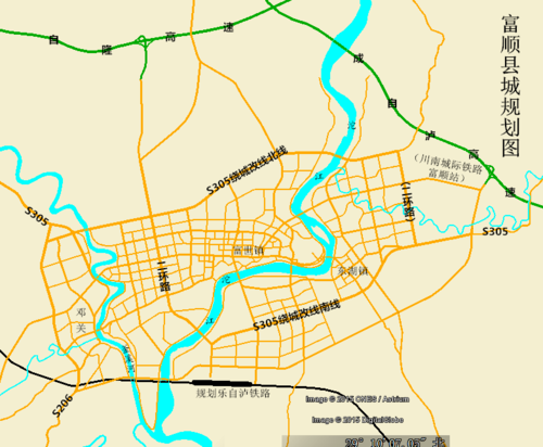 最新富顺县城规划图我没有乱说有图有真相