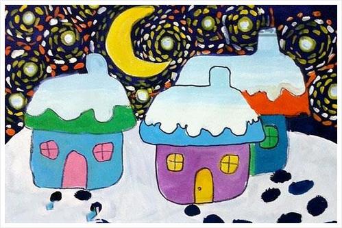 六年级画画简单又漂亮 儿童创意绘画作品