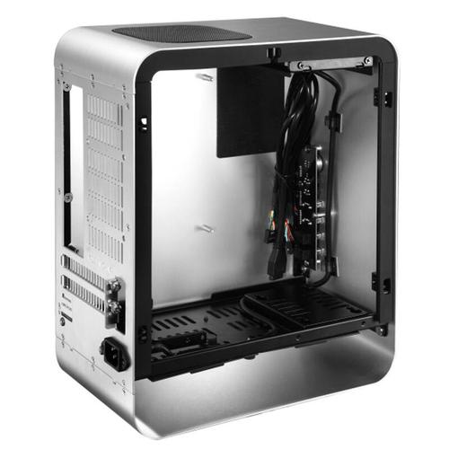 乔思伯(jonsbo)umx1-plus侧透版本 银色 mini-itx机箱(支持itx主板/全