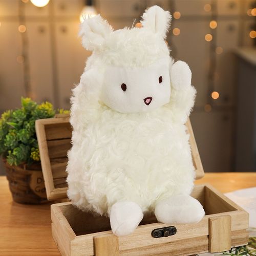 毛绒可包跨女孩小零钱女孩小d羊包包挎包零钱绵羊斜背包包零钱爱