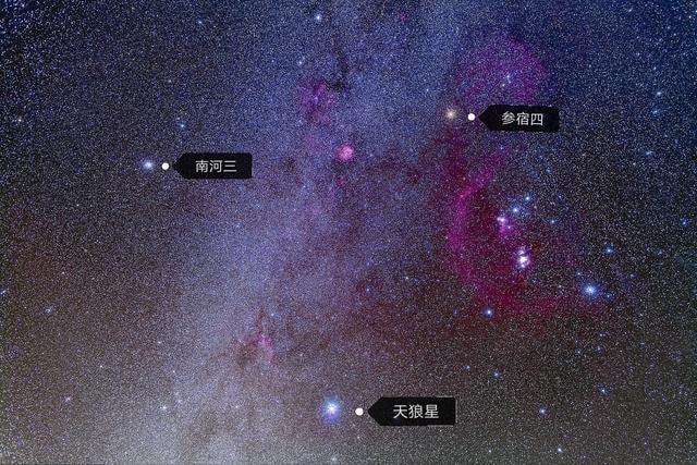 星空科普冬季大三角