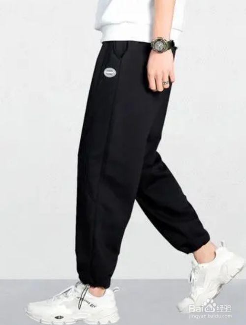 裤脚抽绳裤抽绳系法