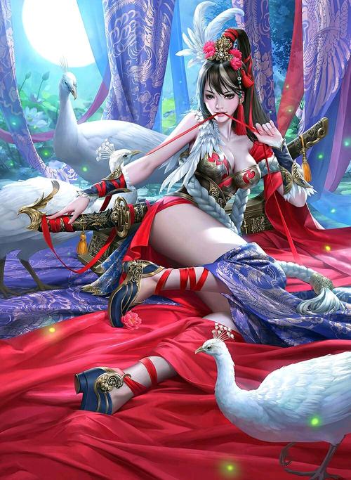 〔三国杀〕花好月圆皮肤原画分享