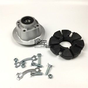 适用摩托车铃木王gs125太子gn125钻豹牙盘链轮底座后轮缓冲体胶套