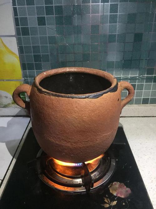 沙锅铫砂锅手工粗土的家用老式砂锅炖锅小时候汤大瓦罐湖北砂罐煨