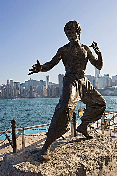 李小龙,雕塑,星光大道,东方,香港