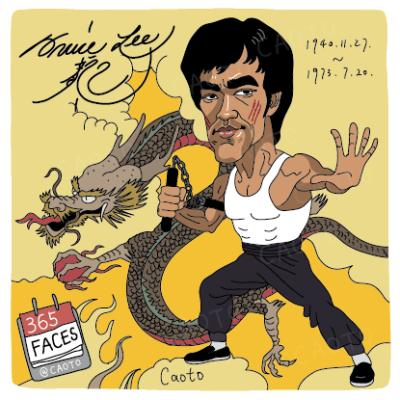李小龙漫画头像图片大全集