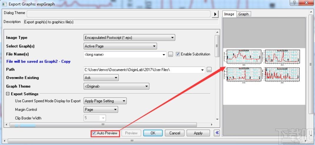 originlab导出图片的操作方法