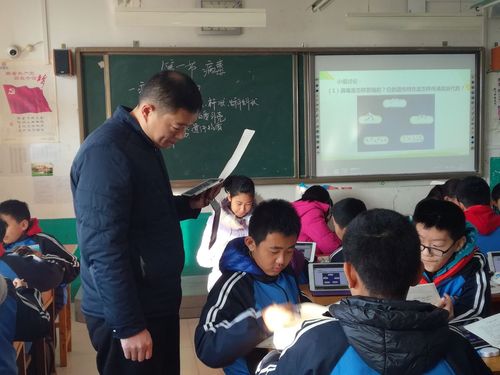 区教科研中心来潍坊五中开展常规视导