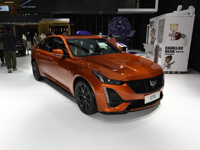 广州车展凯迪拉克ct5勒芒橙发布
