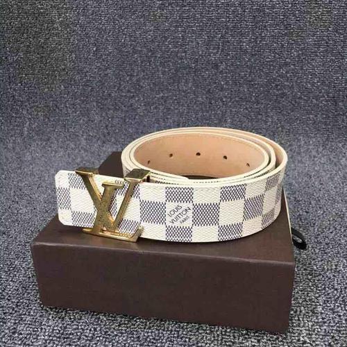 lv路易·威登白棋盘腰带