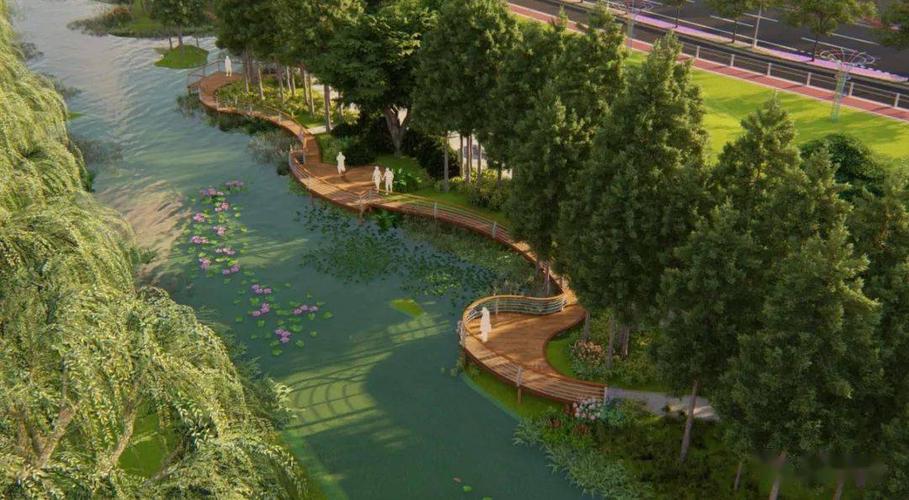 林中步道,水上栈道都安排上!松江将新增一条高颜值景观大道