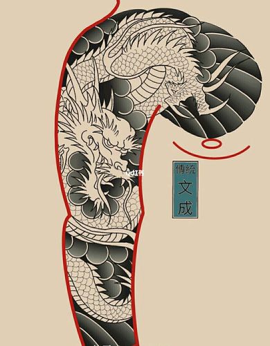 2021最新纹身手稿.花臂纹身图案_纹身_花臂_美妆_彩妆