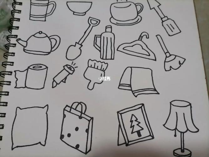 简笔画:生活物品_简笔画_文化_绘画